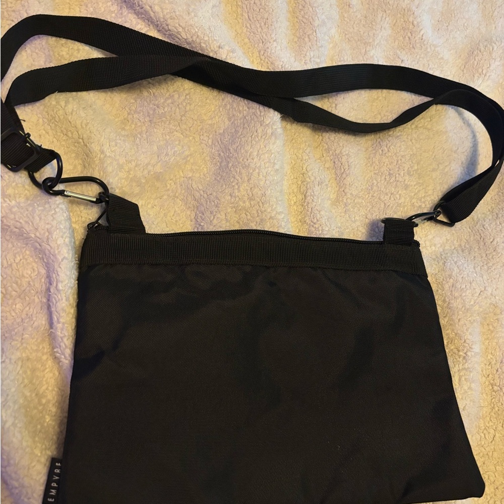 Black Empyre Crossbody Bag for Men